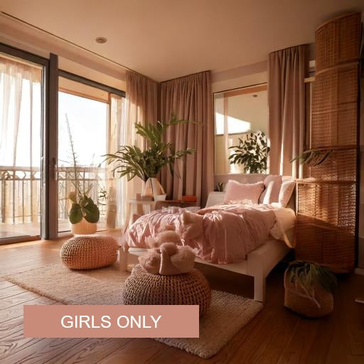 1 year room rental for a Girls only package